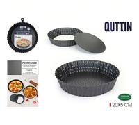 Stampo per torta perforato rimovibile 20X5 cm Design versatile e resistente al calore | Stampo antiaderente e facile da pulire e garantisce un utilizzo sicuro e prolungato, perfetto per realizzare un'