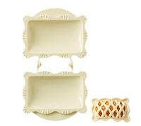 Stampo per torta tascabile, mini stampo per torte natalizie, strumento per fare diverse forme di cibo per decorazioni per feste