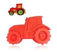 Stampo per torta trattore stampo in silicone per auto per bambini può essere utilizzato per fare torte, pani, cioccolatini, dolci per festeggiare compleanni per bambini