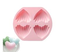 Stampo per torte in silicone | Stampo in silicone per la cottura | Stampo per torta a forma di cuore | Vassoio per cioccolato a forma di amore | 4 cavità in silicone | Stampo per pasticceria per