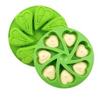 Stampo per torte in silicone - Stampo per torte in silicone per cottura, a forma di cuore, facile da staccare con 7 cavità, stampo per cioccolato, robusta scatola di sintetici | per dolci da