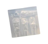 Stampo per unghie in silicone dal design realistico per gioielli artigianali per realizzare gioielli sicuri e facili da usare per gli appassionati di nail art