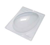 Stampo per Uova di cioccolato da 1kg in plastica termoformata PET 1 cavità