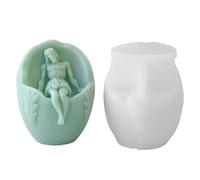 Stampo per uova di Pasqua, a tema pasquale, motivo Vergine Maria, stampo per fondente, scultura, gesso e resina