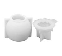 Stampo per Uova di Pasqua,Stampo in Silicone 3D con Decorazioni a Forma di Orecchie di Coniglio - Portacandele Pasquali - Per Feste Compleanni Vacanze Uffici Casa Scuola Appartamento