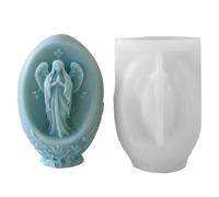 Stampo per uova di Pasqua, stampo per candela Vergine Maria - Stampo in silicone in resina epossidica Vergine Maria | decorativi pasquali antiaderenti per versare resina epossidica, cemento e