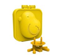 Stampo per uova fantasia, per uova a forma di , accessorio da cucina in silicone sicuro per alimenti per la produzione di uova decorative, presentazione