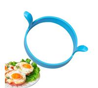 Stampo per uova fritte, anello per uova, stampo circolare per uova, riutilizzabile, in silicone resistente al calore, gadget da cucina per panini e colazione interna