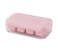 Stampo per vaschetta del ghiaccio - Design a prova di fuoriuscite, materiale PET durevole in PP da 5,1x2,8x1,5 pollici, coperchio sicuro con facile conservazione nel congelamento | Vassoio per cubetti