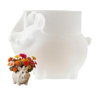 Stampo Per Vasi In Silicone,Forma Di Cinghiale Selvatico Carina E Multifunzionale Per La Casa | Stampo Per Realizzare Vasi Da Fiori - Per Esterno Terrazza Esposizione Piantumazione Alberi Casa Giardin