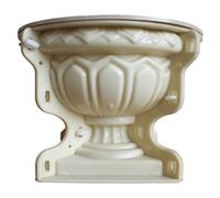 Stampo per vaso da fiori in plastica grande per vasi in calcestruzzo e argilla - Stampo per urna in plastica per la realizzazione di vasi per piante grasse e resina epossidica