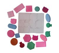 Stampo per vassoio giocattolo in resina epossidica dalla forma innovativa Strumento multiuso per la creazione oggetti artigianali in silicone per principianti e professionisti Stampo decorativo