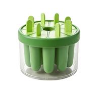 Stampo Per - Vassoio Per Dessert Surgelati Riutilizzabile A 8 Scomparti, Set Per Ghiaccioli In Silicone Con Bastoncini | Congelatore A Rilascio Facile, Sicuro, Snack Bar, Cucina, Casa,