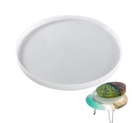 Stampo per vassoio rotondo in resina, grande stampo in resina epossidica fai da te, strumenti per la fabbricazione di fai da te per ornamento di tavola di salumi