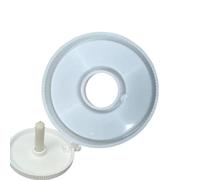 Stampo per vassoio rotondo in silicone - Stampo di base per candela fai da te compatibile con la decorazione di marca, modello S0001, costruzione modellata antiscivolo | ideale per interni fatti a