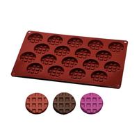 Stampo per waffle al cioccolato - Stampo per biscotti a 18 cavità, vassoio emisfero riutilizzabile, stampi da cucina multifunzione per caramelle alla gelatina | Macchina per waffle antiaderente in