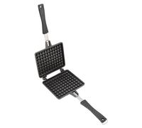 Stampo per waffle, macchina per waffle antiaderente, teglia quadrata in alluminio pressofuso di facile utilizzo con isolamento termico per la preparazione di colazioni indoor e