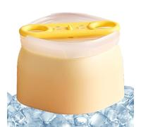 Stampo per whisky, stampo per congelatore, 3x per con bastoncini di ghiacciolo, maker di ghiacciolo a rilascio facile con coperchio, mantenere le bevande più fredde pl