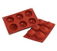 Silikomart Stampo silicone SF067 – 6 dolci monoporzione Bacio Baci ø70x57mm