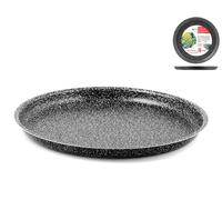Stampo Pizza Antiaderente 'stone' Tondo Cm28 HOME in alluminio