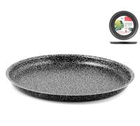 Stampo Pizza Antiaderente 'stone' Tondo Cm32 HOME in alluminio