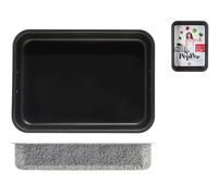 Stampo Pizza Home antiaderente salt N'pepper 40x28 cm