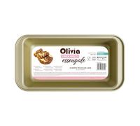 Stampo plumcake antiaderente 25,3 x 13 x 6 cm - teglia rettangolare in acciaio al carbonio, sformatura facile e pulizia rapida, ideale per dolci e pane in cassetta