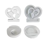 Stampo porta candele con base per porta tealight San Valentino fatto a mano