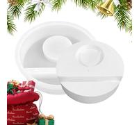 Stampo portacandele, stampo portacandele in resina,Stampo creativo per candeliere in resina con doppie stelle - Forniture per la produzione artigianale fai-da-te, stampo in silicone per colata epossid