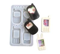 Stampo portachiavi per colata in resina epossidica | Stampo in silicone per pendenti decorativi per colata di resina epossidica,Ciondoli decorativi, portachiavi, o borsa, Ciondolo, Ornamento