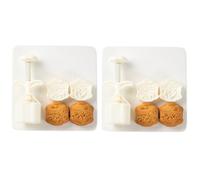 Stampo pressato a mano Stampo per biscotti Stampi per torte Stampi per torte in plastica ABS flessibile Stampo per dolci per gli appassionati di cottura Stampo per torte