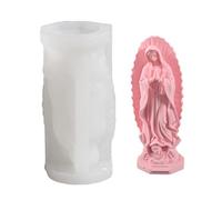 Stampo profumato fatto a mano con madre e figlio, ideale per la decorazione della casa e cerimonie religiose, stampo artigianale per statue