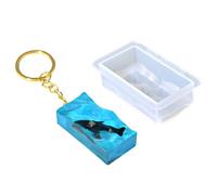 Stampo quadrato in resina siliconica di grandi dimensioni per colata epossidica, conservazione dei fiori, decorazioni per la casa, progetti artistici fai da te - artigiani, artisti, fai da te