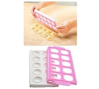 Stampo Ravioli in Silicone, FantasyDay Set di 2 Pastamaker Stampi Rotelle Pasticceria per Panzerotti, Crostata, Biscotti, Pierogi, pasta - Tagliapasta Forme per Ravioli Dumpling Maker