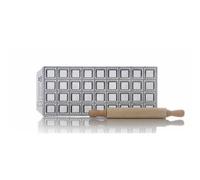 Stampo ravioli Risoli RAVIOLCASA, modello 20074 08B, 36 Fori con Mattarello,