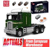 Stampo Re 13202 Auto Tecnica Giocattoli Il RC K100 Aerodyne Trattore Camion Building Block Montaggio Camion Mattoni Per Bambini Regalo Di Natale
