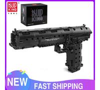 Stampo Re 14004 Giocattoli Tecnici Il MOC Desert Eagle Modello di Montaggio Blocco Pistola Building Blocks Mattoni Bambini Regali Di Natale