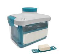 Stampo regolabile - Pressa per cagliata di soia con vassoio antigoccia, pressa piccola e grande per uso personale e ristorante, pressa per formaggio resistente ed efficiente per cucina domestica