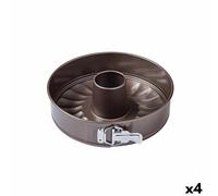 Stampo Removibile Pyrex Asimetria Anello Nero Metallo 4 Unità Ø 26 cm