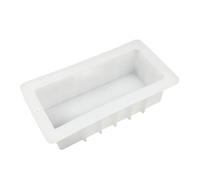 Stampo rettangolare flessibile in silicone per sapone che fa la forma del sapone pane pane che fa forniture in resina silicone