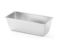 Stampo rettangolare per torte in alluminio, dimensioni 30x11x7,5 cm - Hendi 6824