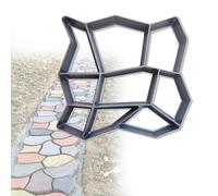 Stampo riutilizzabile per pavimentazione in calcestruzzo per percorsi fai da te Stampi artistici per prato, patio, giardino, passerelle Dimensioni: 36/43/50 cm Opzioni disponibili