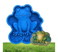 Stampo riutilizzabile per pietre, in silicone flessibile e antiaderente | Stampo per cemento per sentieri da giardino, prato, parco, terrazza, vialetto, cortile