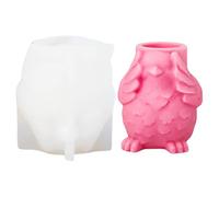 Stampo rotondo in silicone per candeliere accessorio portatile per realizzare decorazioni uniche per la casa per colonne e lumini rotondi in silicone forme di casta