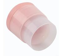 Stampo rotondo in silicone per palline di ghiaccio, 16 pezzi, per uso domestico, whisky, bevande con diametro di 6 cm e design flessibile, non per un semplice rilascio del ghiaccio (rosa)
