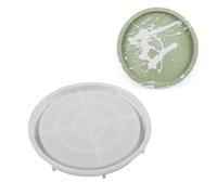 Stampo rotondo in silicone per vaschetta in silicone, stampo per frutta, morbido e flessibile, per gioielli, piatti, vari modelli