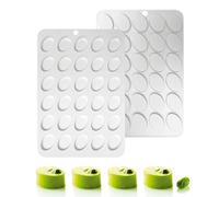 Stampo rotondo per biscotti al cioccolato, stampo cilindrico in silicone, perfetto per cioccolatini, oreos, torte, caramelle, budini, sapone (D_ ellittica)