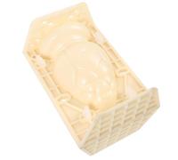 Stampo Rotondo per Colonne Romane in Plastico, Riutilizzabile | Pilastri e Bordure da Giardino, Diametro Finito Circa 10cm, Superficie Liscia, Beige Colore Casuale