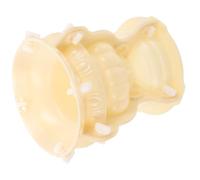 Stampo Rotondo per Vaso Piante Semplice Bianca, in Plastica | Argilla e Cemento, Superficie Liscia Antiaderente, Uso in Aula Creativa e Progetti Fai da Te