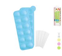 Stampo Silicone 12 cakepop Pastello 5461a Habi